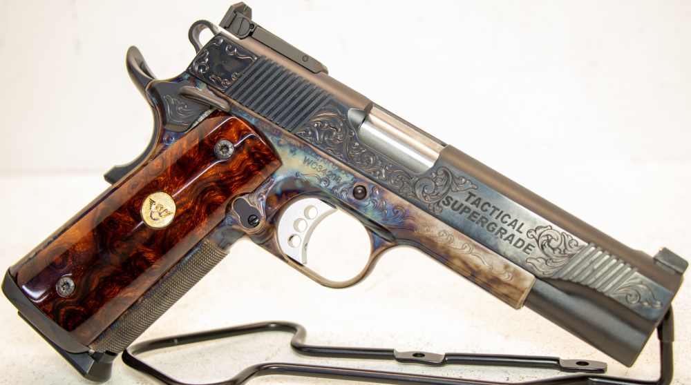 Wilson Combat Tactical Supergrade 1911 Pair Consecutive Serials 9mm & .45 -img-2