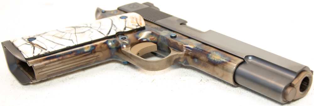 Nighthawk Custom Turnbull VIP .45 ACP Case Hardened 1911 -img-4
