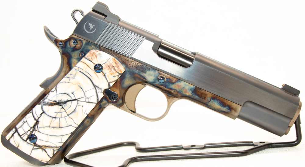 Nighthawk Custom Turnbull VIP .45 ACP Case Hardened 1911 -img-2