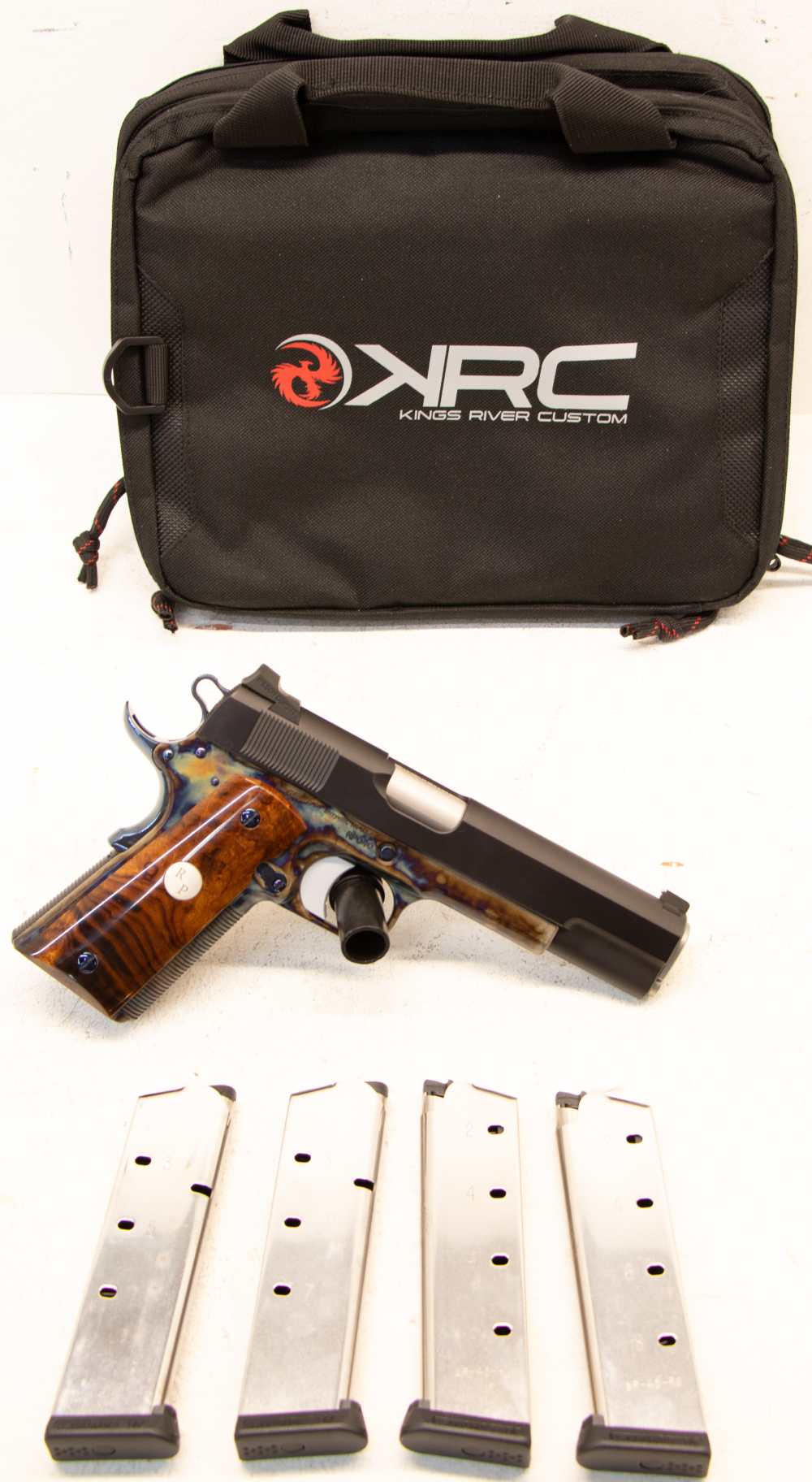 Kings River Custom 1911 Ron Phillips 1 of 11 Color Case Hardened .45 ACP -img-4