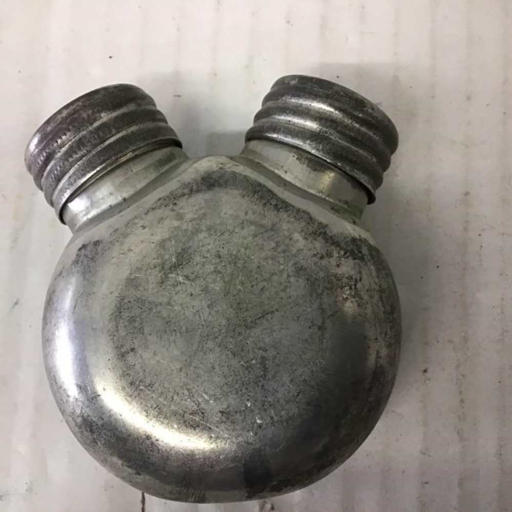 WWII Soviet-Era Mosin Nagant Double-Spout Oiler Oil Bottle-img-1
