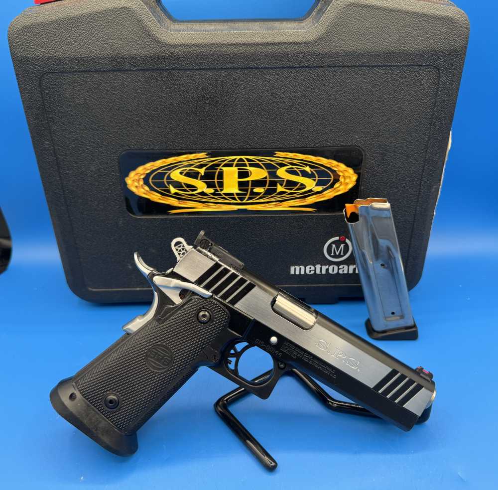 SPS PANTERA BLACK CHROME 40S&W MAC DS 1911 2011 LIKE NEW .01 No Reserve-img-1
