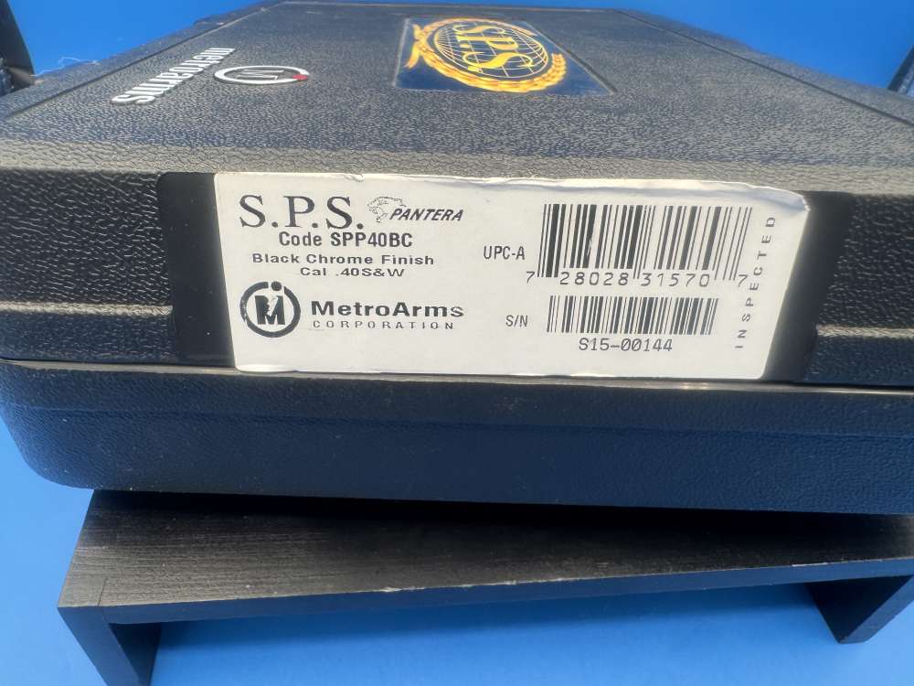 SPS PANTERA BLACK CHROME 40S&W MAC DS 1911 2011 LIKE NEW .01 No Reserve-img-14