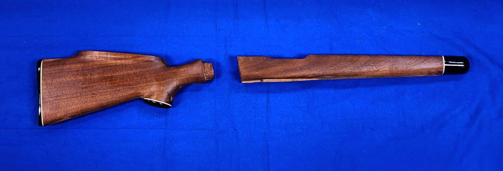 ENFIELD SPORTER STOCK SET UNFINISHED WALNUT-img-0