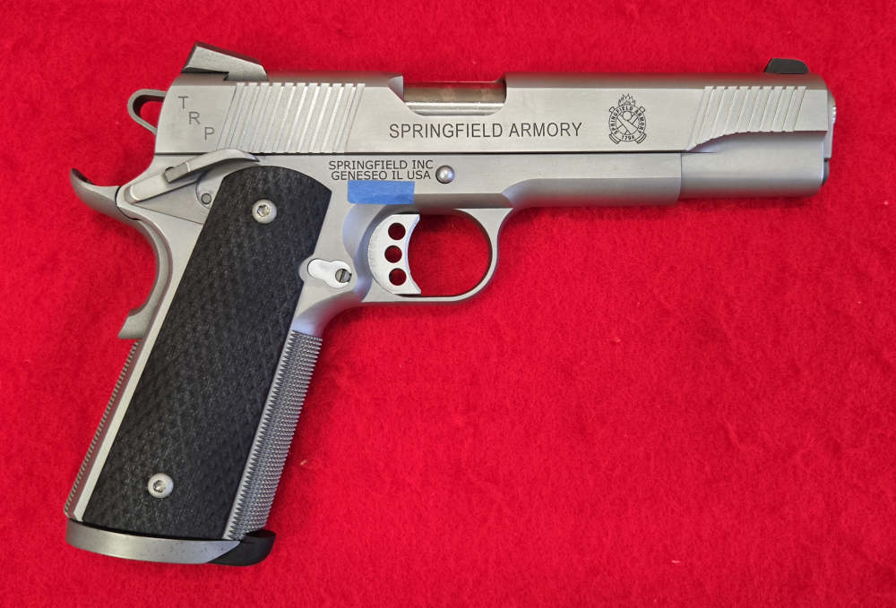 Springfield Armory 1911 TRP, .45 ACP, Stainless Steel, 2x7rd Magazines-img-1
