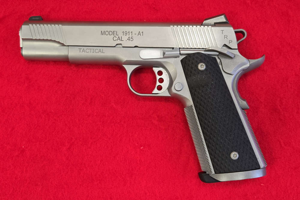 Springfield Armory 1911 TRP, .45 ACP, Stainless Steel, 2x7rd Magazines-img-0