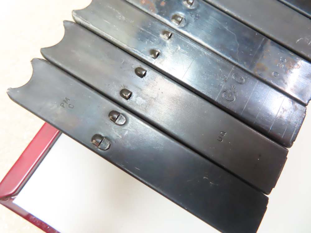 USGI M1 Carbine Magazine Lot – 11 Magazines + 1943 Dated Pouch-img-10