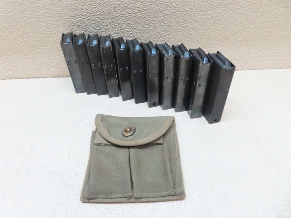 USGI M1 Carbine Magazine Lot – 11 Magazines + 1943 Dated Pouch-img-19