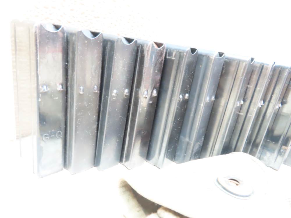 USGI M1 Carbine Magazine Lot – 11 Magazines + 1943 Dated Pouch-img-9