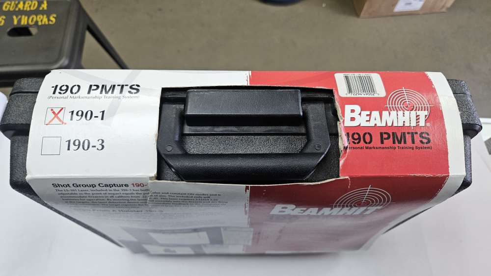 BEAMHIT 190 PMTS LASER TRAINING SYSTEM – MODEL 190-1 – COMPLETE KIT W/ CASE-img-2
