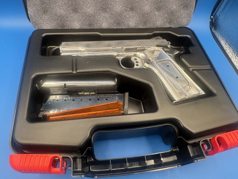 SPECTACULAR BRIGHT POLISHED Ruger SR 1911 45ACP 5" bbl NO RESERVE .01 Start-img-16