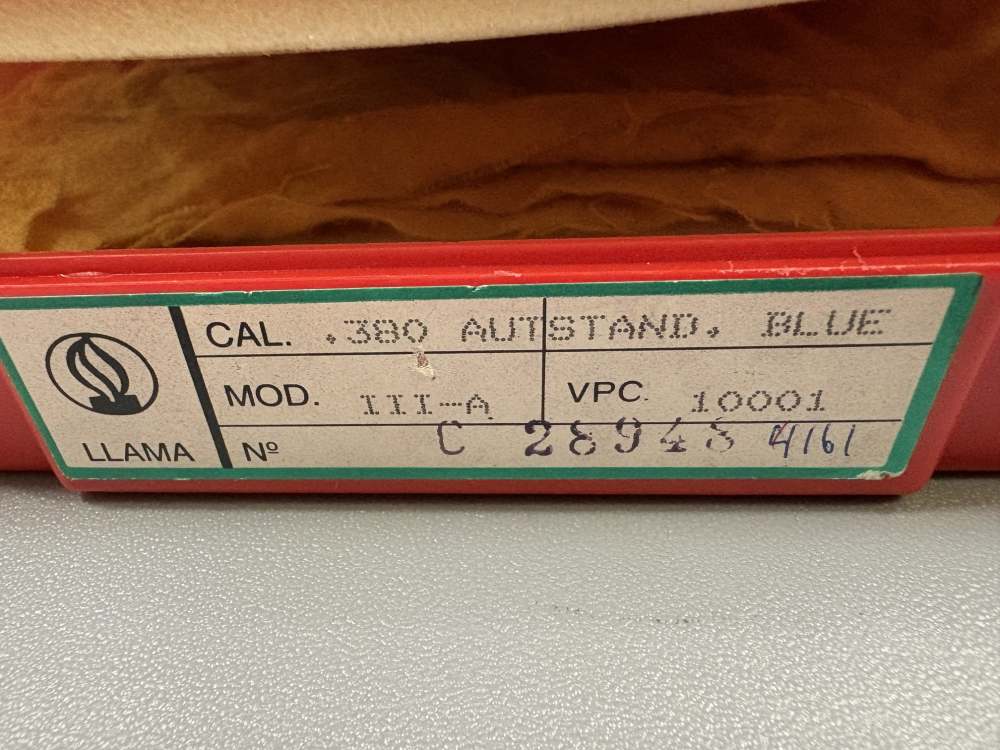 Llama III-A 380ACP 3.63" Barrel 7+1 *Mfg Spain* Used-img-2