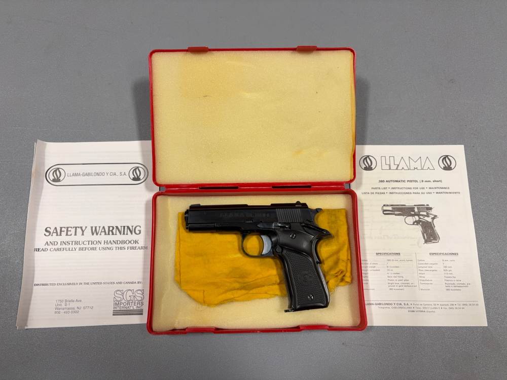 Llama III-A 380ACP 3.63" Barrel 7+1 *Mfg Spain* Used-img-1