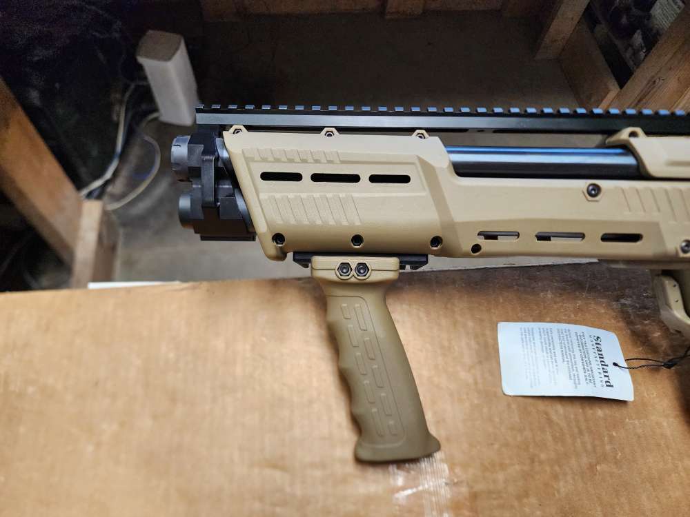 PICS! NEW STANDARD MANUFACTURING DP-12 PUMP SHOTGUN 12 GAUGE 18" FDE 14+2-img-11