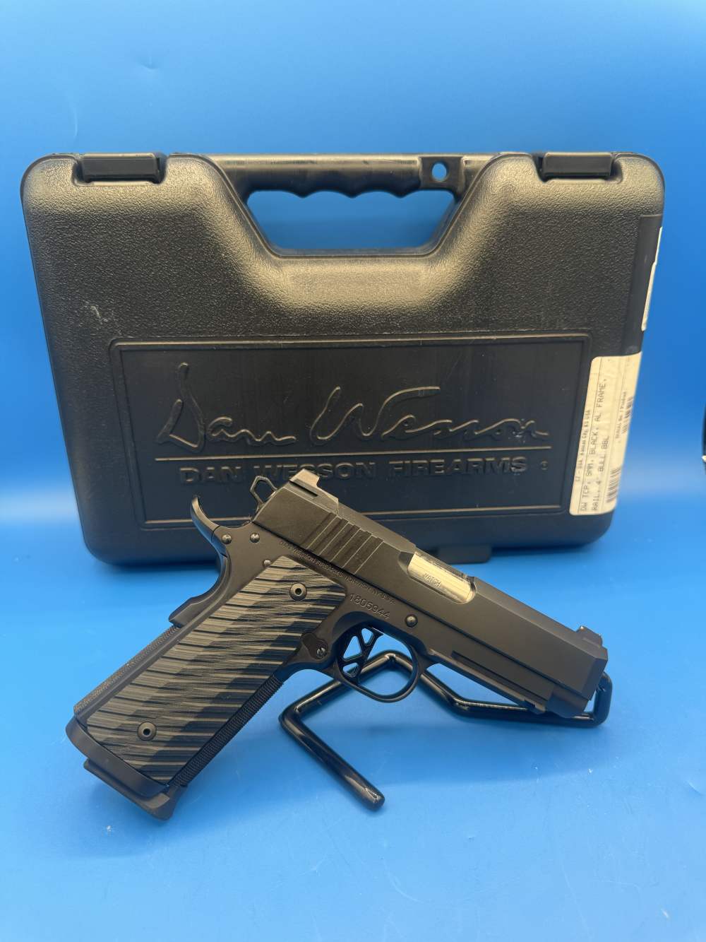 DAN WESSON TCP 9mm MINT Commander 1911 .01 start NO RESERVE-img-0