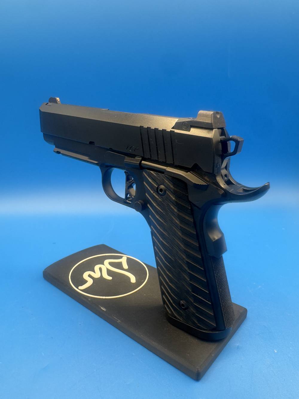 DAN WESSON TCP 9mm MINT Commander 1911 .01 start NO RESERVE-img-7