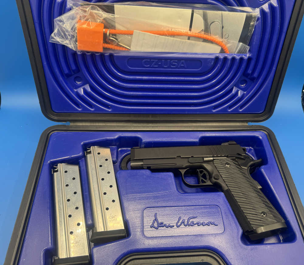 DAN WESSON TCP 9mm MINT Commander 1911 .01 start NO RESERVE-img-9