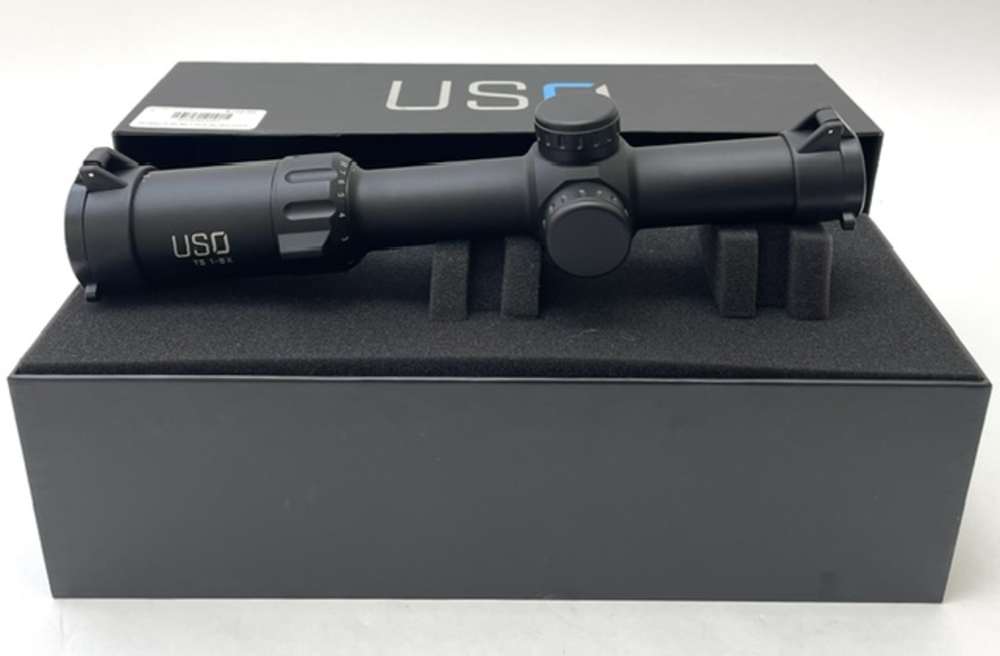 N.O.S. U.S. Optics Model TS-8X-JNG 1-8x24mm Side Focus 30mm Tube Scope-img-0