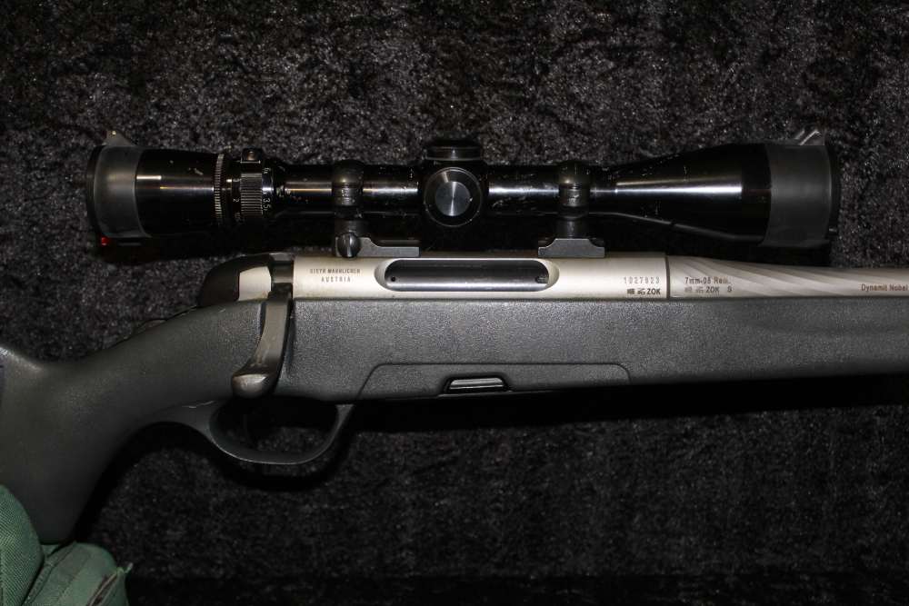 Steyr Mountain Rifle 7mm-08 with Leupold Scope-img-2