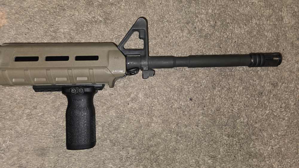 DEL-TON DTI-15 AR-15 w/ red dot & magnifier-img-6