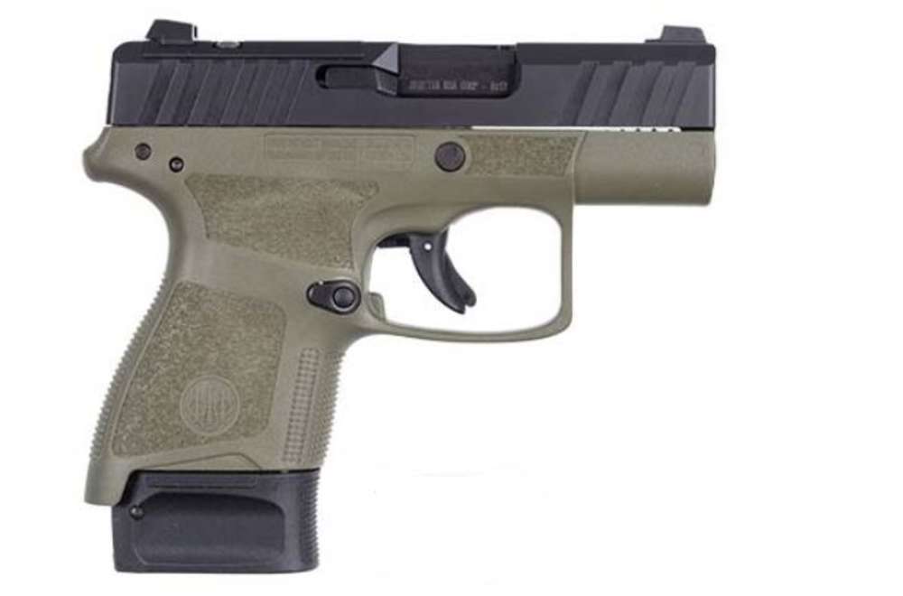 Berretta APX A1 Carry 9MM 8+1 & 6+1 2 Mags 3.1" Barrel OD Green-img-0