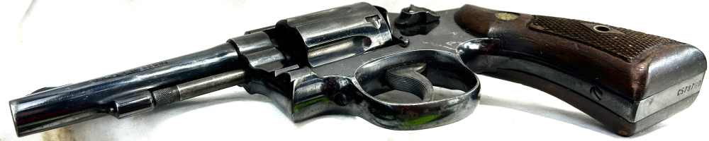 ‘61-’62 Smith & Wesson Mdl 10-2 4" Barrel 38 Special Revolver – USED 71962-img-4