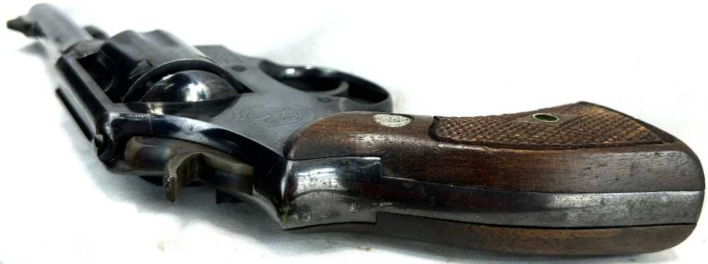 ‘61-’62 Smith & Wesson Mdl 10-2 4" Barrel 38 Special Revolver – USED 71962-img-3