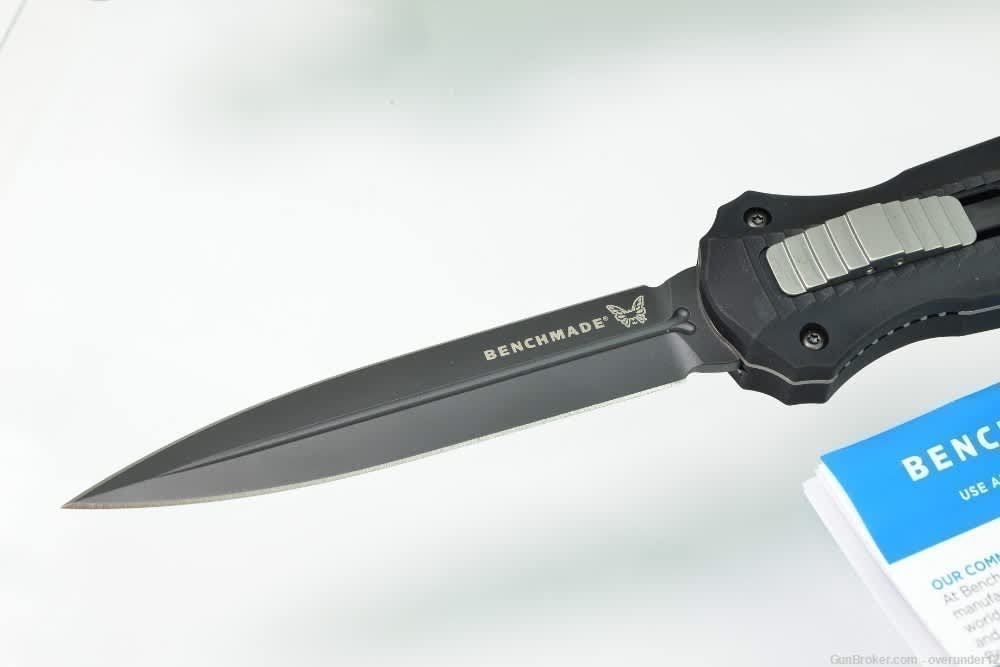 Benchmade 3300BK Infidel Tactical AUTO OTF Knife D2 with sheath AUTHENTIC -img-4