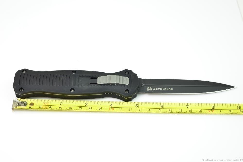 Benchmade 3300BK Infidel Tactical AUTO OTF Knife D2 with sheath AUTHENTIC -img-10