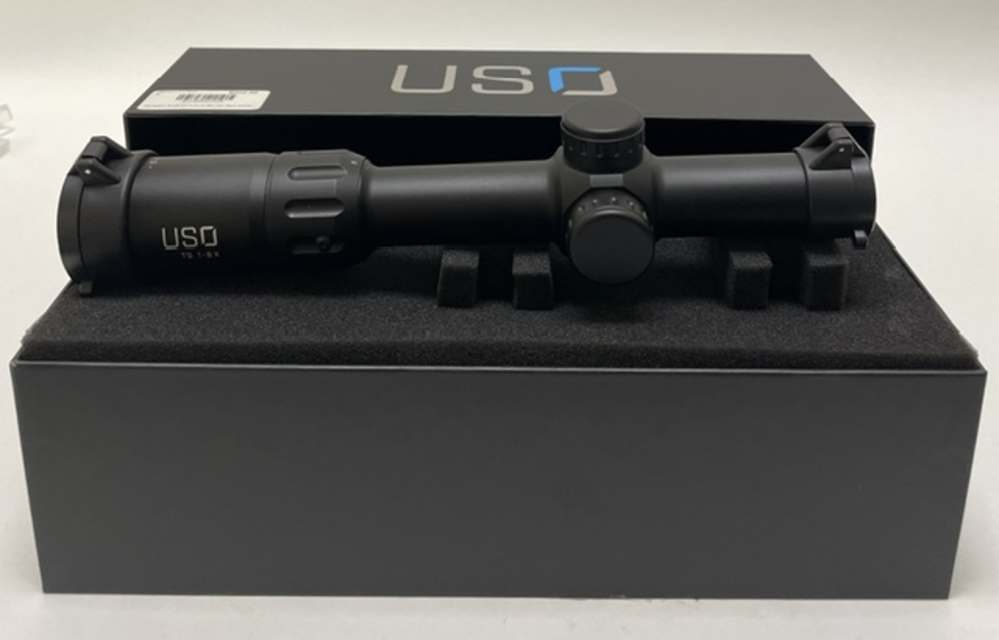 N.O.S. U.S. Optics Model TS-6X FPP 1-6x24mm Side Focus 30mm Tube Scope-img-0