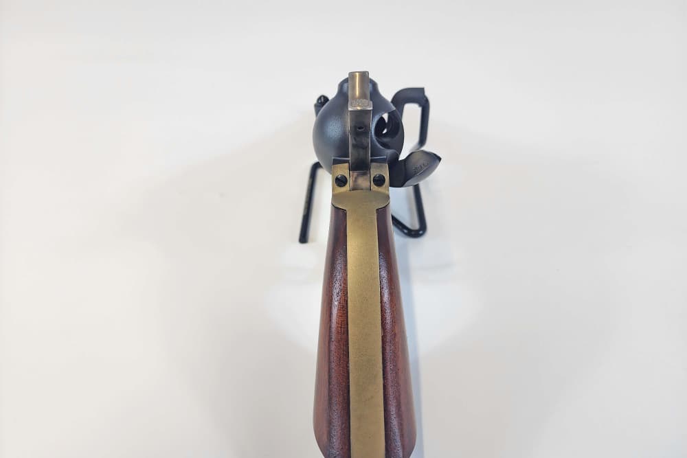 Uberti 1873 Cattleman Hombre .45 LC SAA – Matte Black & Brass-img-2