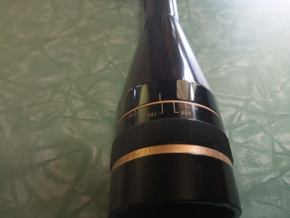 Leupold 6.5 × 20 x40 vx 3 penny auction no reserve -img-8