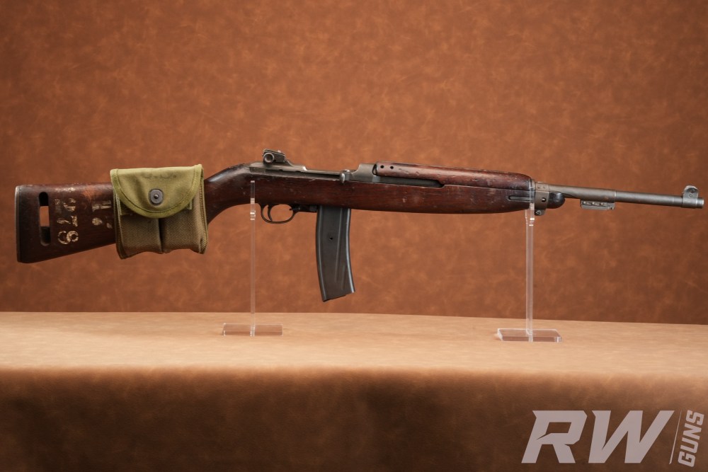 WWII QUALITY HARDWARE M1 CARBINE .30 CAL UNDERWOOD 10-43 USGI 3 MAGS-img-3