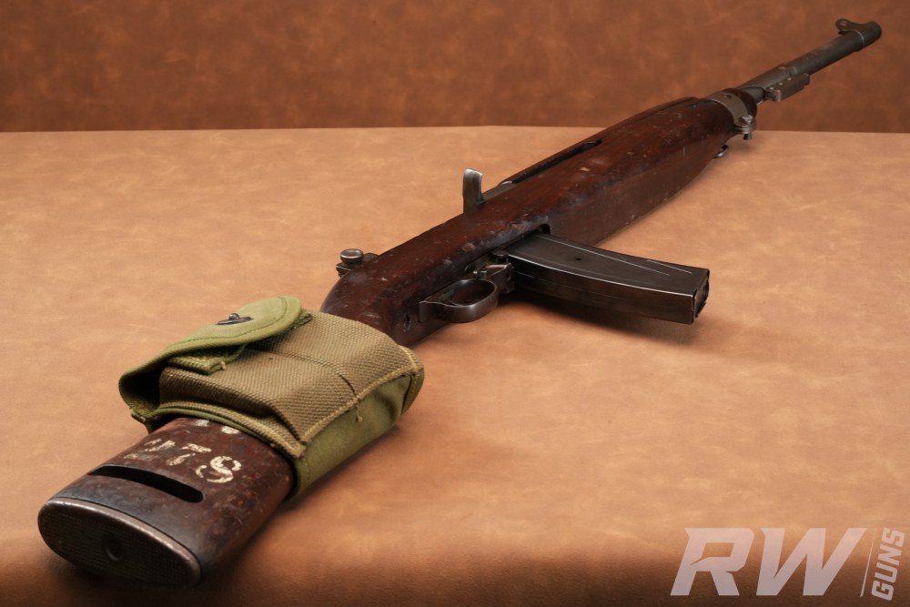 WWII QUALITY HARDWARE M1 CARBINE .30 CAL UNDERWOOD 10-43 USGI 3 MAGS-img-2