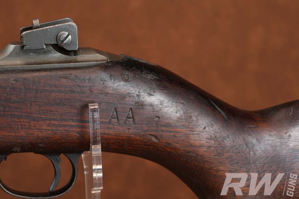 WWII QUALITY HARDWARE M1 CARBINE .30 CAL UNDERWOOD 10-43 USGI 3 MAGS-img-4