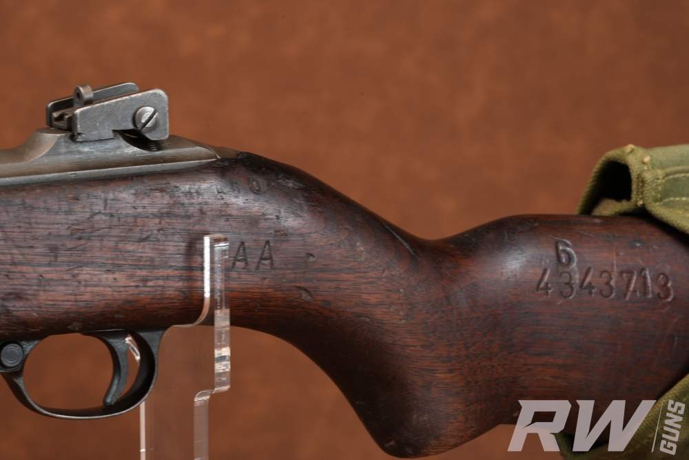 WWII QUALITY HARDWARE M1 CARBINE .30 CAL UNDERWOOD 10-43 USGI 3 MAGS-img-19