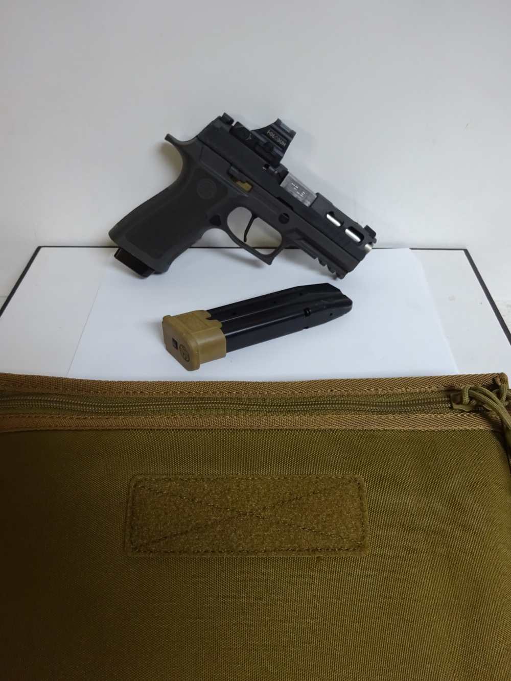 Sig Sauer P320, Holosun, True Barrel, Apex Trigger, Skeletonized AWESOME-img-0