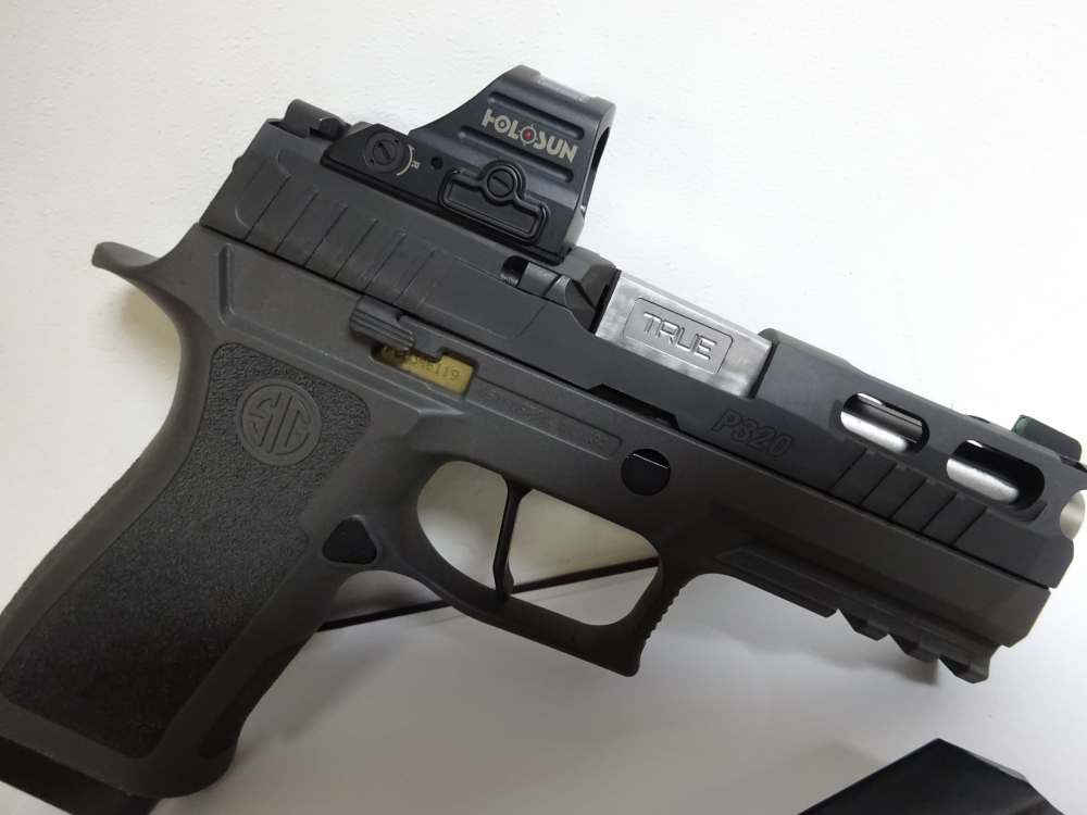Sig Sauer P320, Holosun, True Barrel, Apex Trigger, Skeletonized AWESOME-img-6
