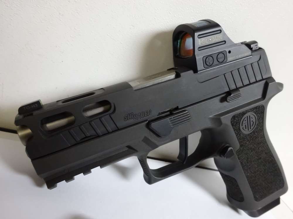 Sig Sauer P320, Holosun, True Barrel, Apex Trigger, Skeletonized AWESOME-img-11