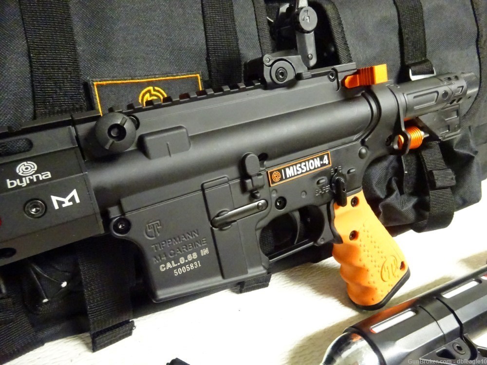 BYRNA Mission 4 Kit NON LETHAL M4 Carbine   KIT  AWESOME !  -img-17