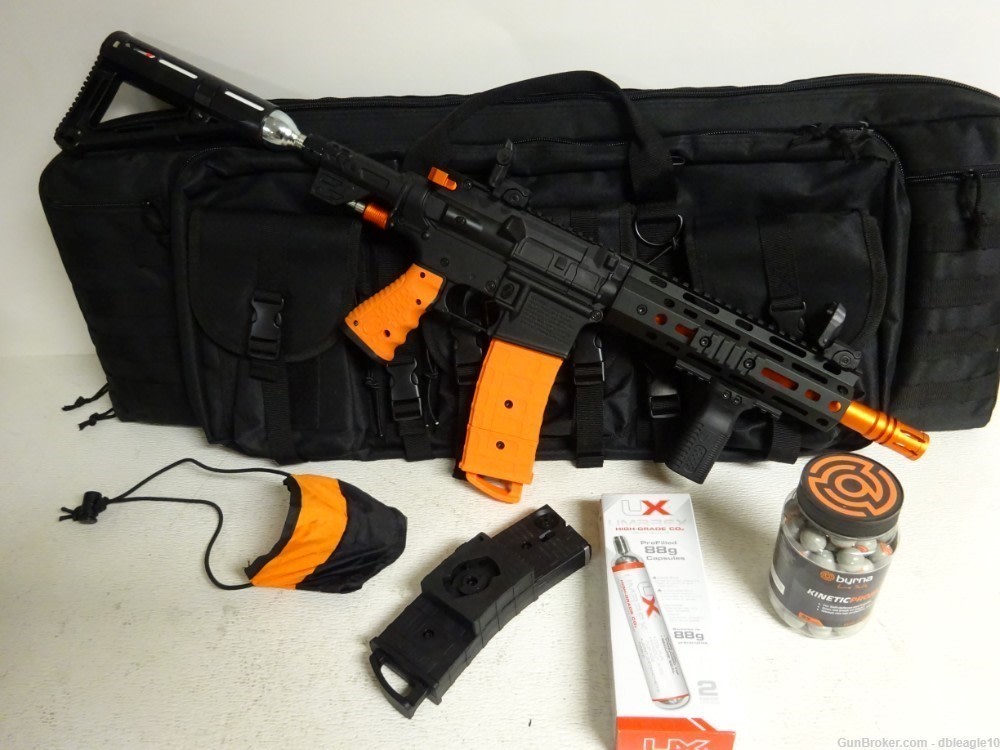 BYRNA Mission 4 Kit NON LETHAL M4 Carbine   KIT  AWESOME !  -img-0