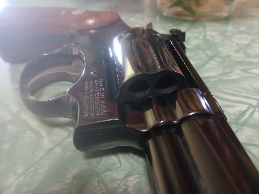 Mint smith and wesson 19 -3 beautiful penny auc no reserve -img-11