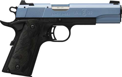 BROWNING 1911-22 BLACK LABEL - 22LR 4.25" FS POLAR BLUE-img-0