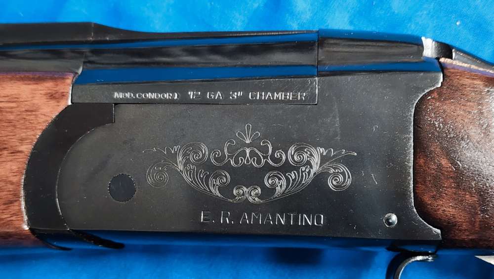 MINT STOEGER CONDOR 12GA 28" OVER/UNDER ENGRAVED, 2002-img-12