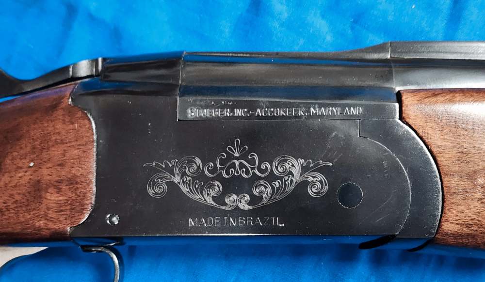 MINT STOEGER CONDOR 12GA 28" OVER/UNDER ENGRAVED, 2002-img-15