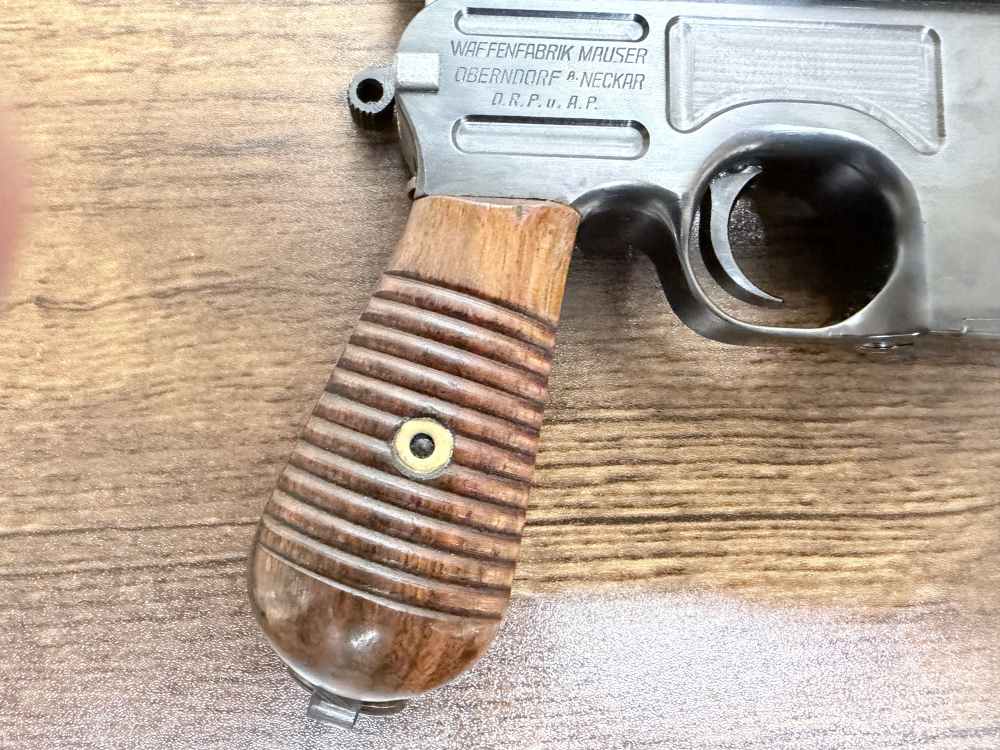 Mauser C96 – 1930 Commercial Broomhandle – 7.63x25mm – Original Finish-img-5