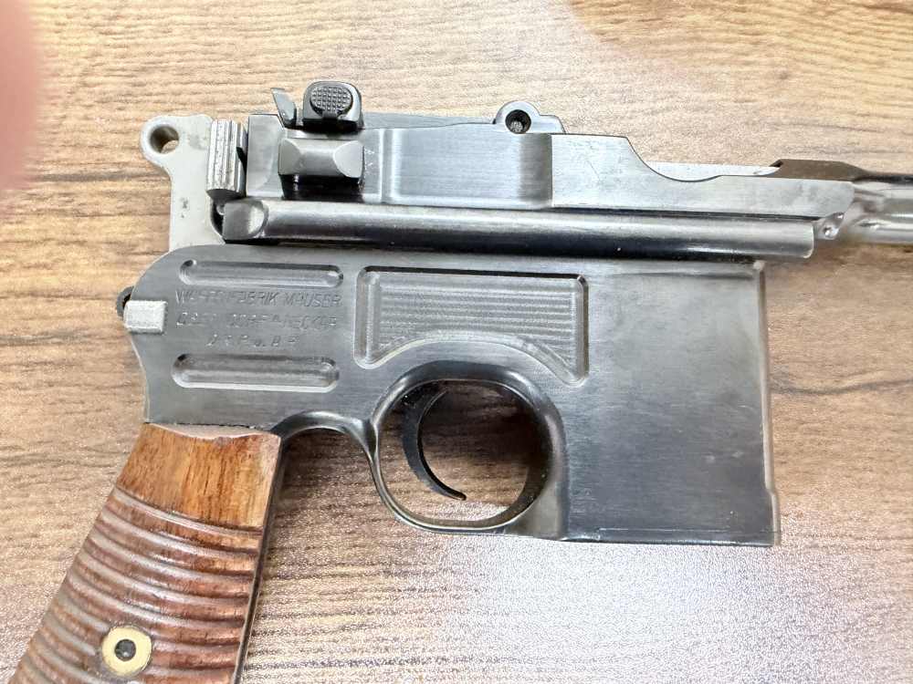 Mauser C96 – 1930 Commercial Broomhandle – 7.63x25mm – Original Finish-img-4