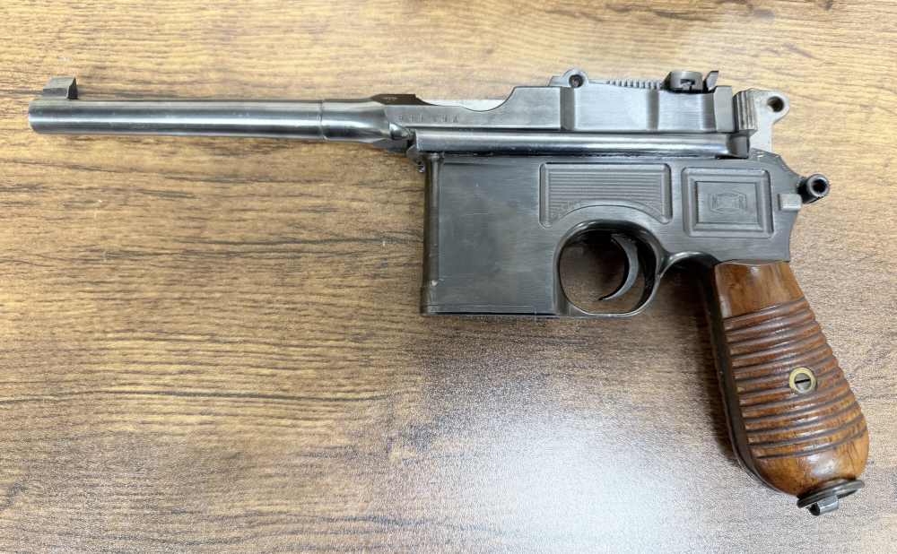 Mauser C96 – 1930 Commercial Broomhandle – 7.63x25mm – Original Finish-img-0