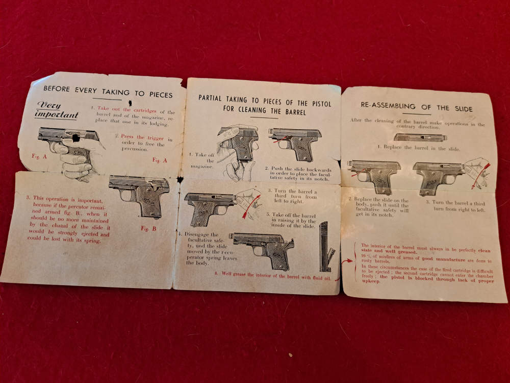 Scarce MAB model A Type II, Third Variant 25acp 6.35mm-img-8
