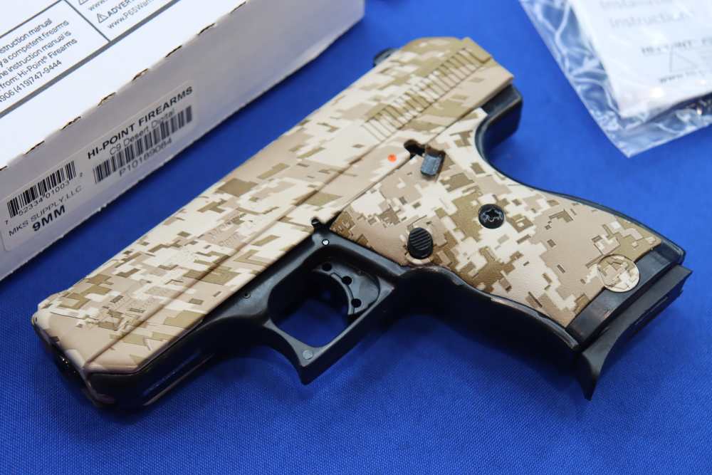 HI-POINT Model C9 Pistol 9MM Compact 3.5" Ghost Ring DESERT DIGITAL CAMO SA-img-1